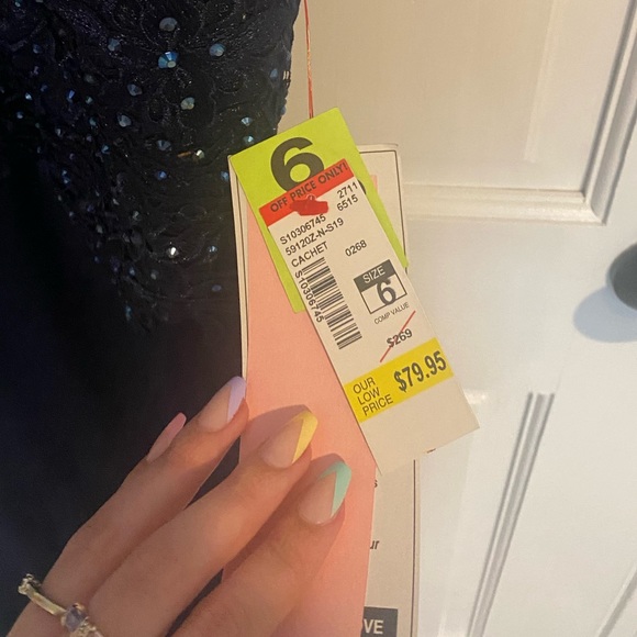 Navy Blue Dress - Picture 6 of 7